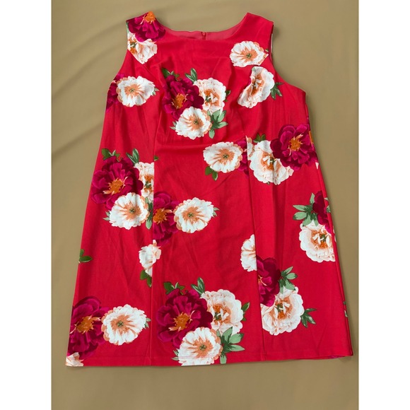 Lot of 3 AGB Dress Women 22W Pink Floral Sleeveless A-Line Party Cottagecore - Picture 3 of 14